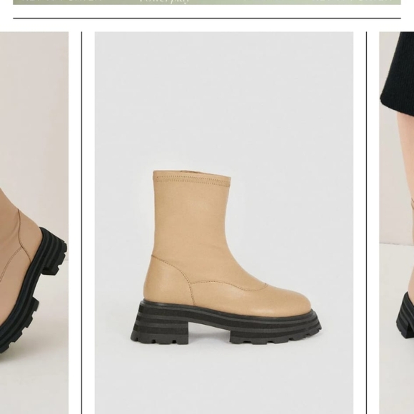 Leather Ankle Boot Karen Millen - Picture 6 of 9